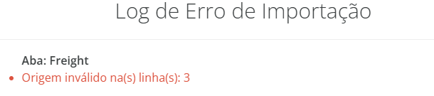 Origem inválido na(s) linha(s): 3